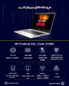 لپتاپ HP ProBook 445R G6