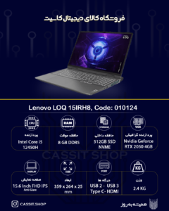 10124 - Lenovo LOQ 15lRH8